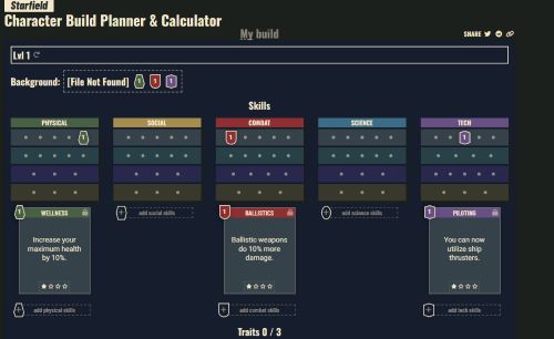 玩家福音 星空 網站幫助玩家提前規劃游戲角色