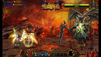 西方魔幻回合頁游《熱血傭兵》截圖 三大種族熱血混戰 - 聚俠網