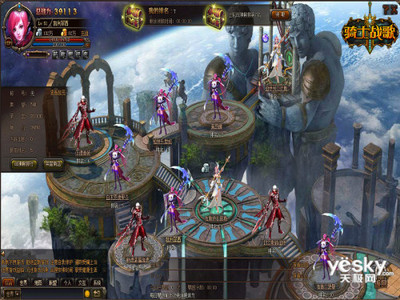 騎士戰(zhàn)歌 經(jīng)典網(wǎng)頁游戲的風采與特色